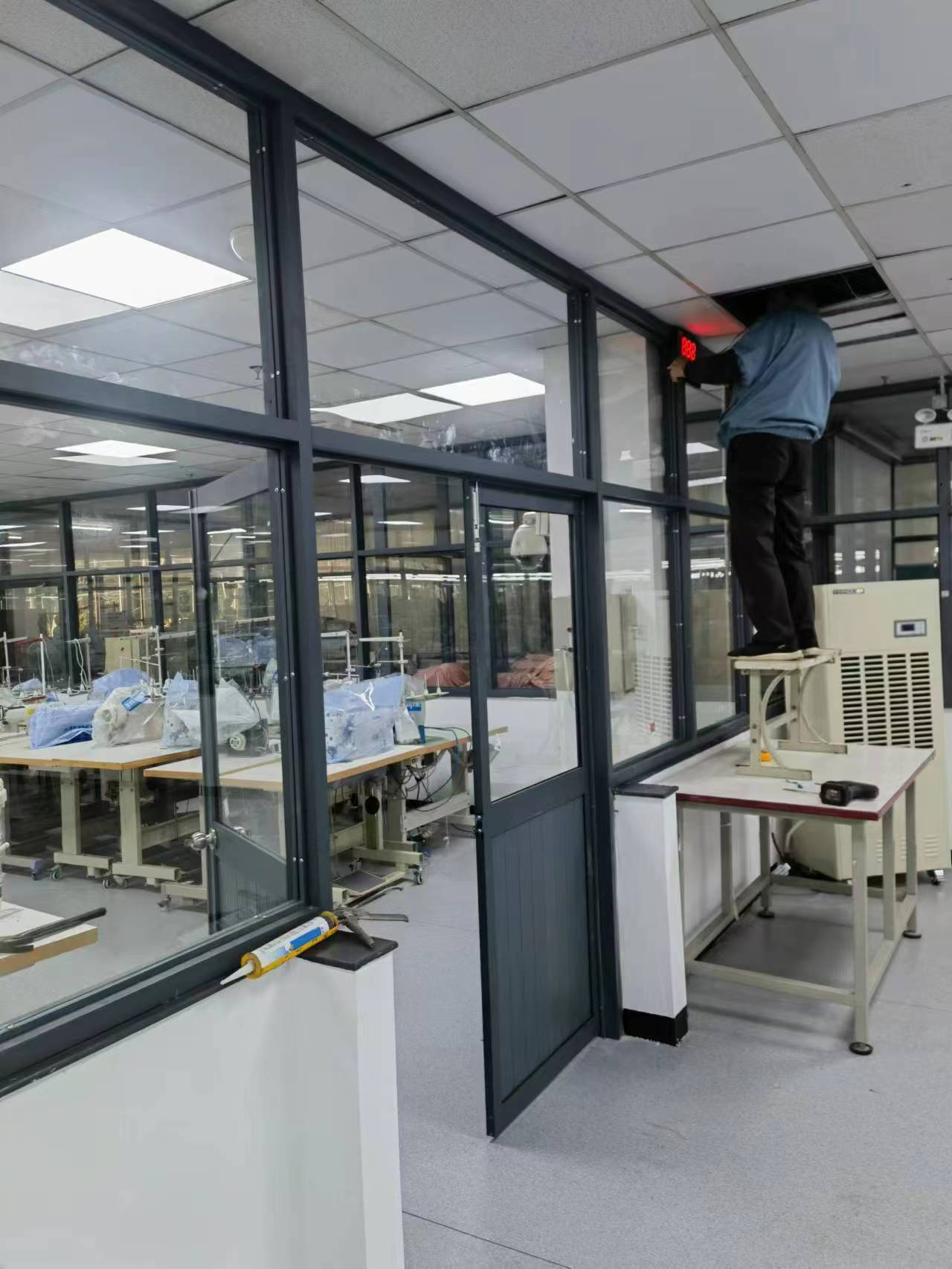 大面積的車間降溫